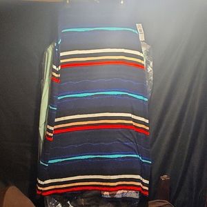 Multicolor  Horizontal Stripe